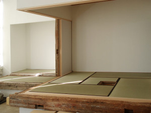 ニューヨーク Sugimoto Studio（武者小路千家）内お茶室の畳