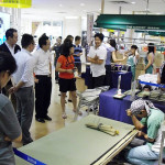 上海 伊勢丹・京都フェアにて、畳の製作実演・販売・ミニ畳の製作ワークショップ